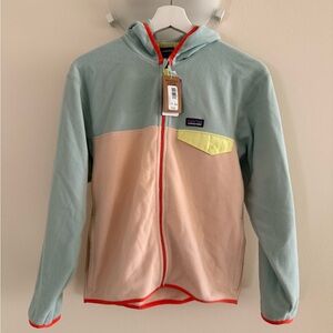 Patagonia Kids' Two-Tone Fleece Hoodie - NEW